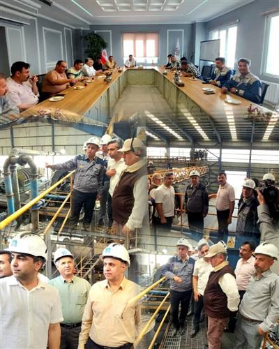 ✅ بازدید از كارخانه كنسانتره سنگ آهن سپهر صنعت آرتا واقع در شهرك آونگان قروه